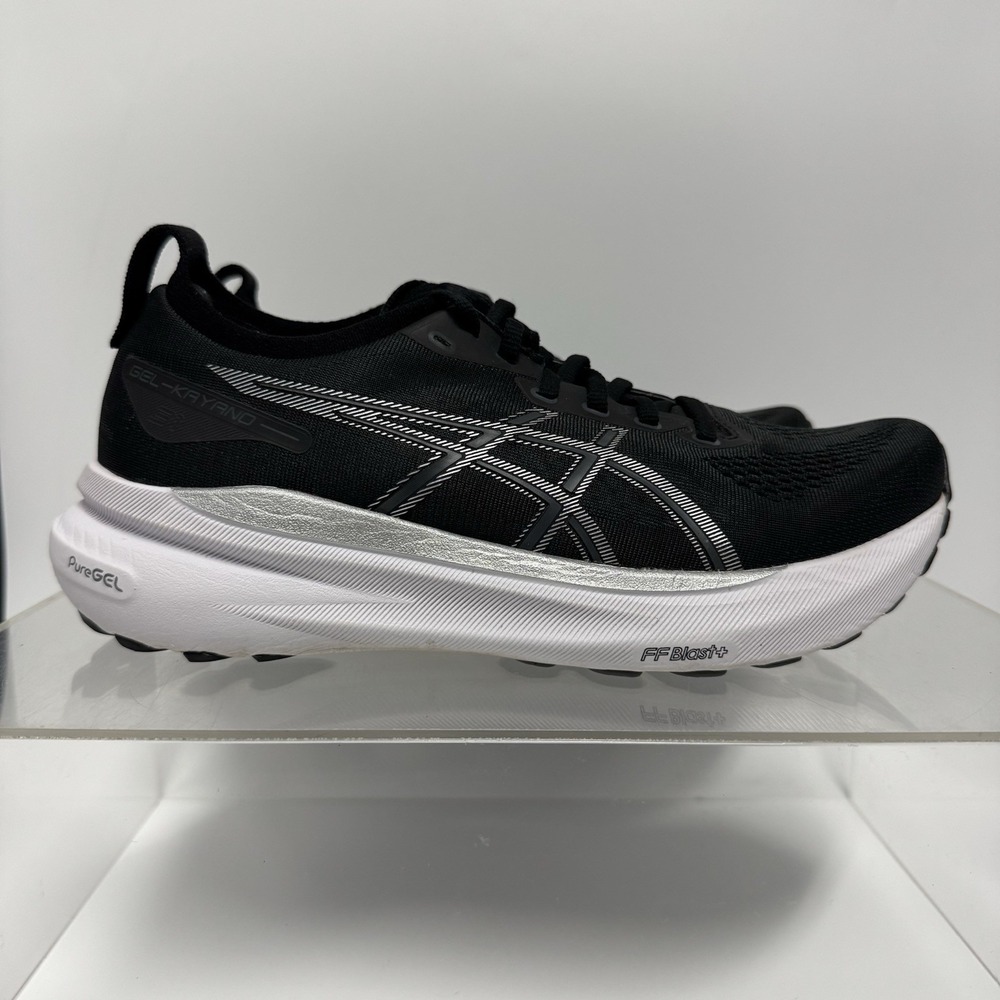 Asics GEL-KAYANO 31 Black White Running Shoes Sneaker 1012B670 Women's Size 9 - Picture 2 of 12